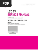 Download LCD TV LG 26LC2R Service Manual by Klema Hanis SN129901260 doc pdf