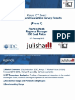 Download Kenya ICT Market Survey - Julisha II by ICT AUTHORITY SN129901279 doc pdf
