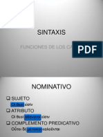SINTAXIS. FUNCIONES DE LOS CASOS.pptx