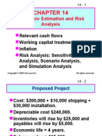 Cash Flow Estimation and Risk Analysis