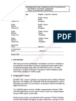 Ambulance Tracking - Patient Status Monitoring and Read Clearance System - PDF