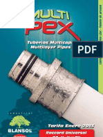Tuberías multicapa PEX-AL-PEX precios enero 2013