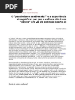 Pessimismo Sentimantal Parte 1