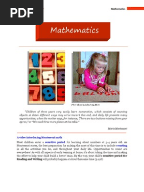 Montessori @ home