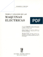 Teoria y Análisis de Las Maquinas Electricas by A e Fitzgerald