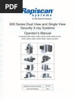 Rapiscan Systems X Ray Scanner