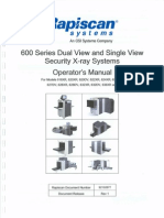 Rapiscan Systems X Ray Scanner