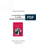 La Governante E Altri Problemi Domestici: Charlotte Perkins Gilman