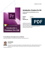 Introduccion A Premiere Pro Cs6