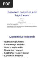 Download Research course 2 Research questions and hypotheses by Osama_mahdi SN12994279 doc pdf