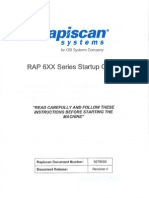 Rapiscan System- Startup Guide- RAP