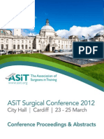 Download ASiT Conference Cardiff 2012 - Abstract Book by Association of Surgeons in Training SN129945323 doc pdf