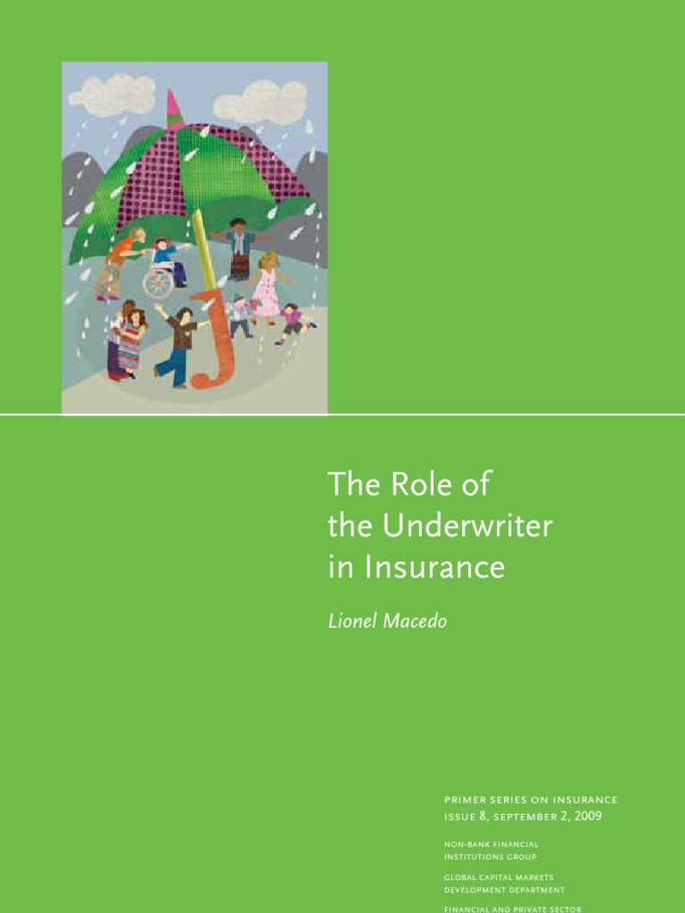 Role of Underwriter Insurance | PDF