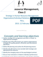 Hr m Class 2 Strategy and Retention