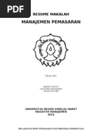 Download MANAJEMEN PEMASARAN by Enjang Gupito SN129950495 doc pdf