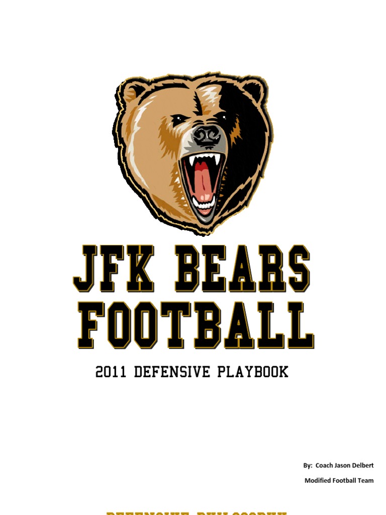 2011 JFK Bears Defensive Playbook PDF