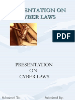Presentation On Cyber Laws