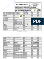 Job List Week of 3-11-13 PDF