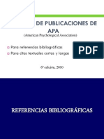 Apa 6° Edicion