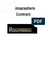 photographers Contract