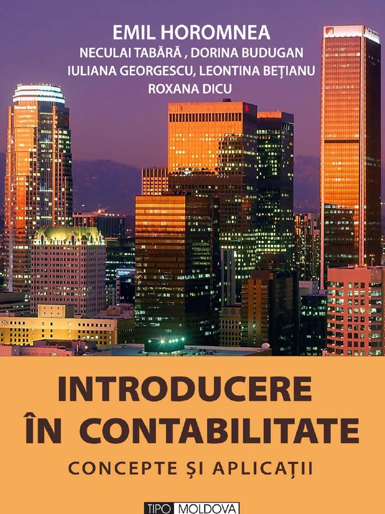 Introducere in Contabilitate | PDF