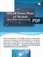 India Solar Power Plant VPC