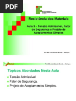 aula3_TENSÃO ADMISSIVEL