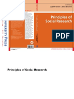 Judith Green, John Browne Principles of Social Research Understanding Public Health 2005