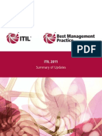 ITIL 2011 Summary of Updates