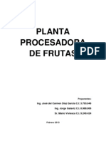 Planta procesadora de frutas Uribante