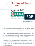Industrial Development Bank of India: Mohit Kr. Gupta