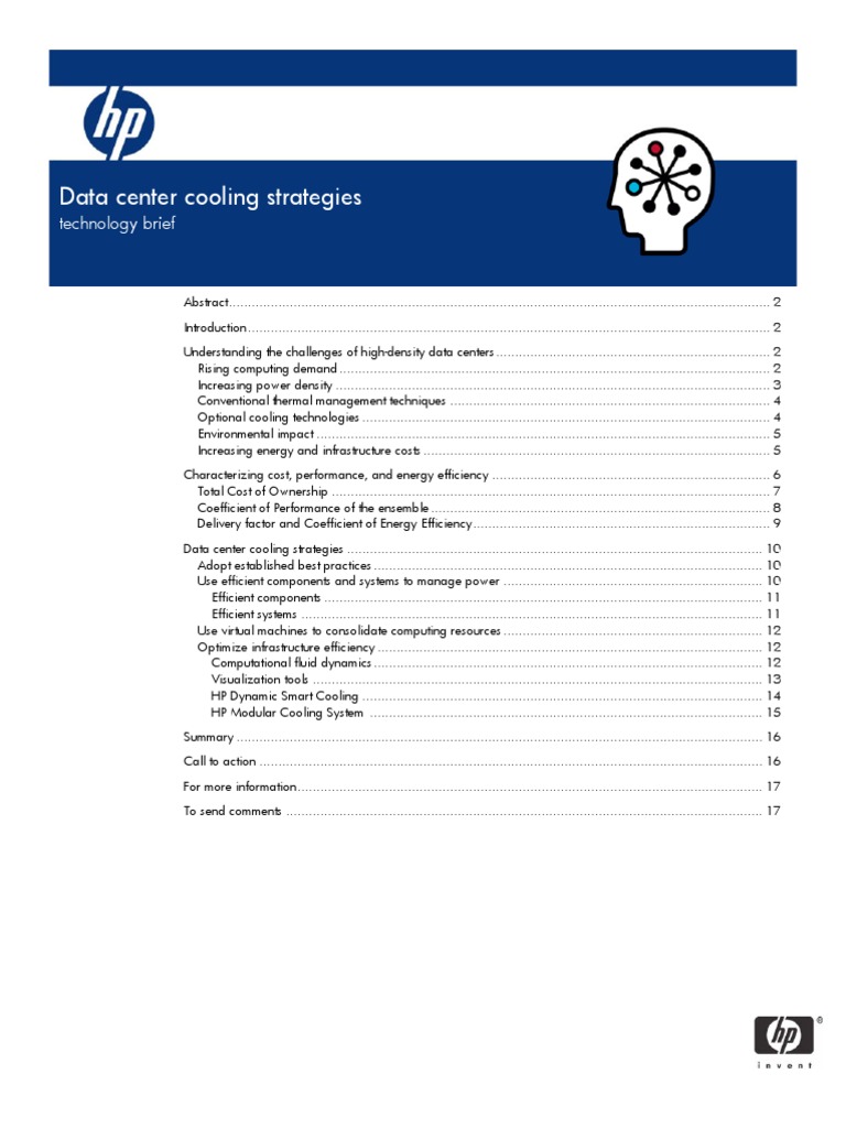Data Center Cooling Strategies | PDF | Data Center | Air Conditioning