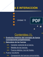 13 Fuerza e interacción