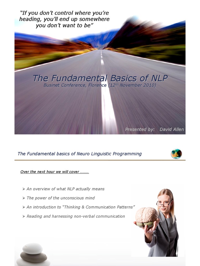 Basics of NLP: Unconscious Mind & Communication | PDF | Neuro ...