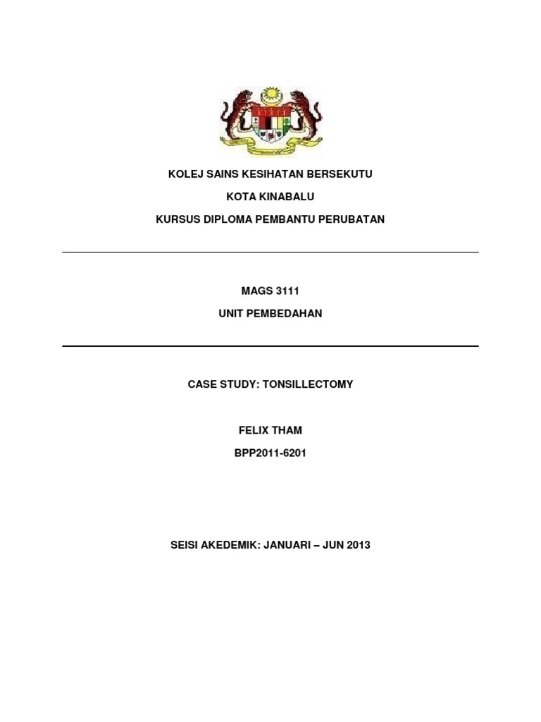 Adenotonsillectomy picture