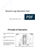 Neutron Log Operation Tool