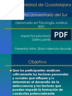 Aspectos Psicosociales Del Delincuente