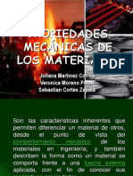 Propied Mecanicas de Los Materiales