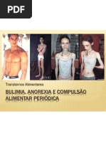 Bulimia, anorexia e compulsão alimentar periódica