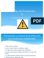 Medidas de Prevención II