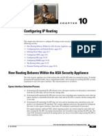 Configuring IP Routing: How Routing Behaves Within The ASA Security Appliance