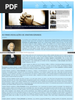 AS FIRMES RESOLUÇÕES DE JONATHAN EDWARDS