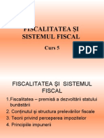fiscalitatea si sistemul fiscall