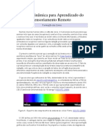 Página Dinâmica para Aprendizado do Sensoriamento Remoto