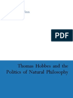 Stephen J. Finn "Thomas Hobbes and The Politics of Natural Philosophy 2004"