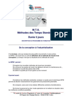 Methodes Des Temps Standards