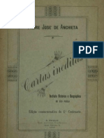 Cartas Inéditas - José de Anchieta