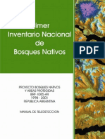 Manual de teledetección para inventario de bosques nativos