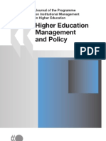 Higher Ed Managemen Vol 19