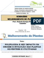 POLIPLOIDIA E A ORIGEM E EVOLUÇÃO DAS PLANTAS